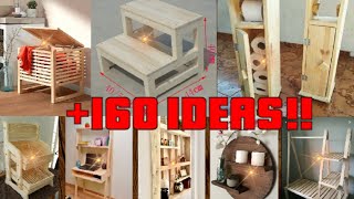 160 Ideas de madera que puedes hacer para vender y Generar Ingresos 🔥💰
