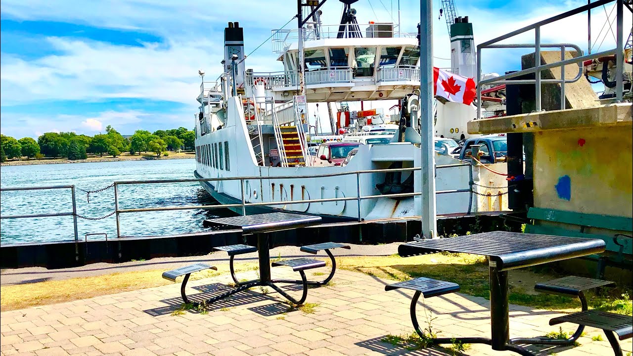 Wolfe Island Ferry, Kingston Ontario Canada YouTube