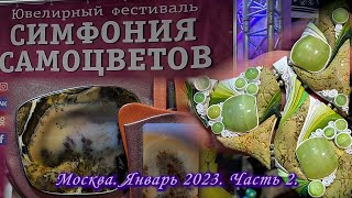 Москва. Январь 2023. ВЦ "Амбер Плаза". Ювелирный фестиваль "Симфония Самоцветов". Часть 2