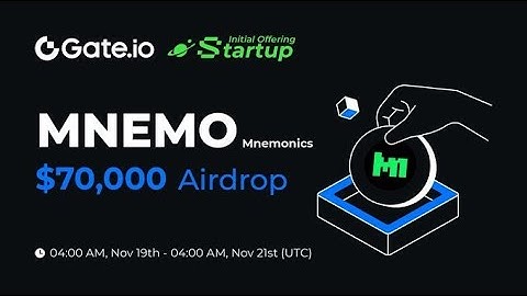 Gate.io Startup Initial Free Offering: Mnemonics(MNEMO)