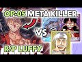 Op05 redpurple luffy destroying the meta