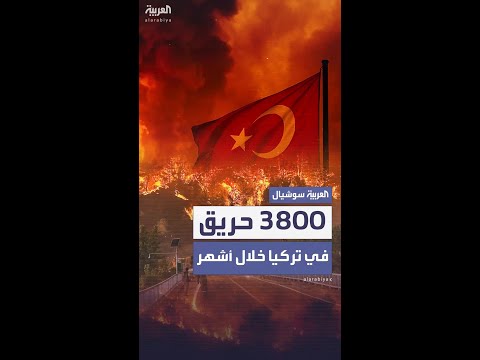 جحيم الحرائق يجتاح نحو نصف محافظات تركيا