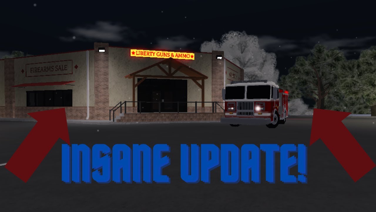New Huge ERLC Update! (McLaren, Criminal Base, Gun Store Revamp , Fire