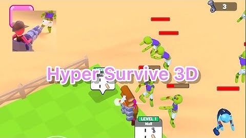 Hyper Survive 3D Gameplay