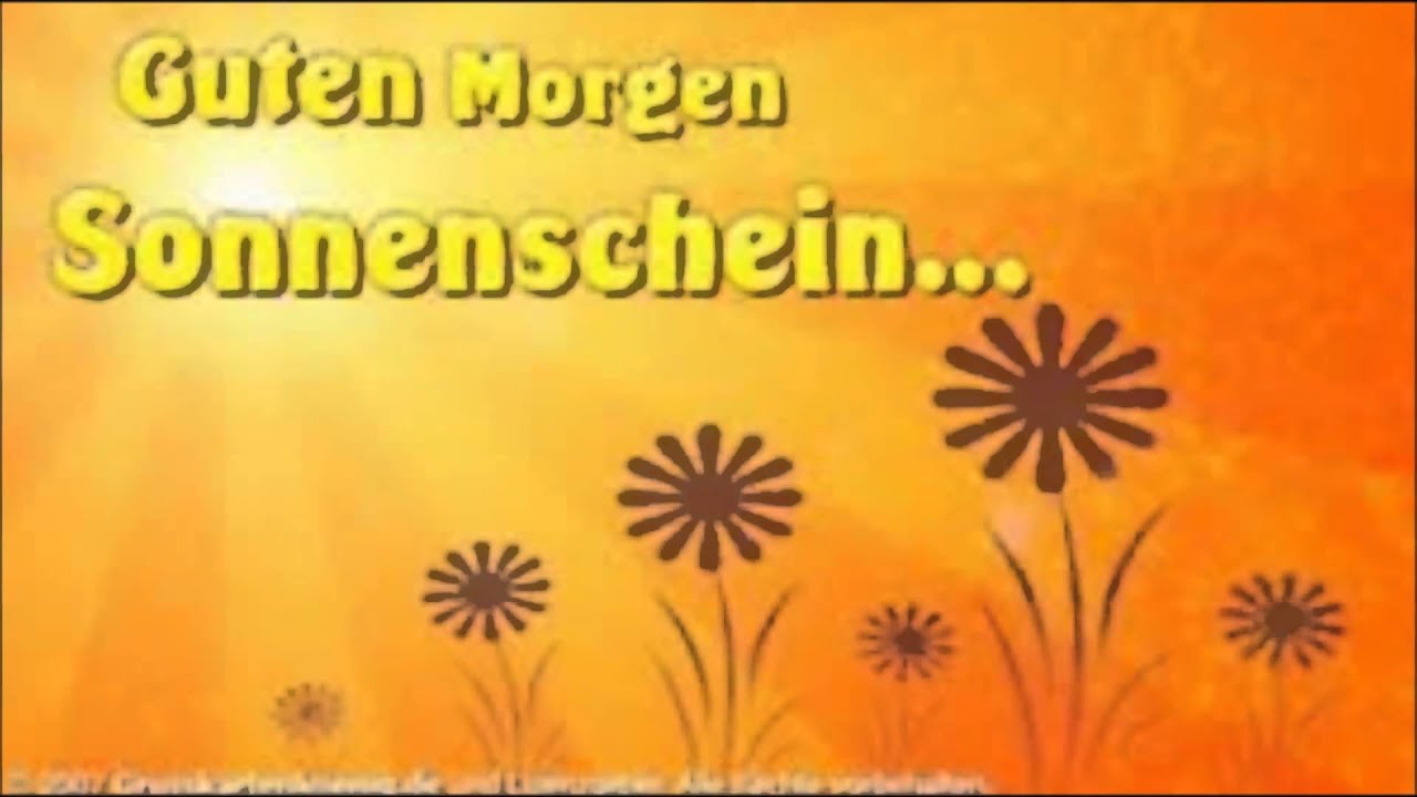 guten morgen - YouTube