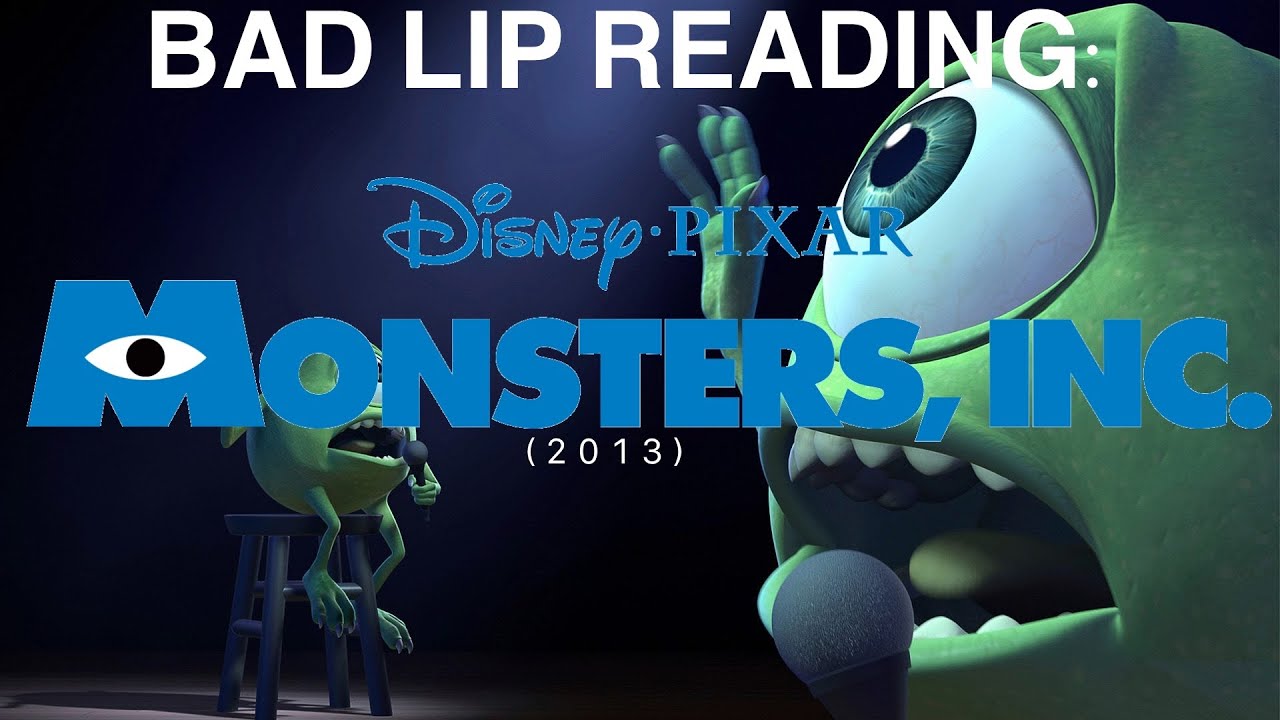 Bad Lip Reading Monsters Inc. YouTube