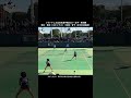 ソフトテニス 全日本選手権2017 女子 準決勝 林田・宮下(文大杉並高校)ー徳川・黒木(ヨネックス) #shorts
