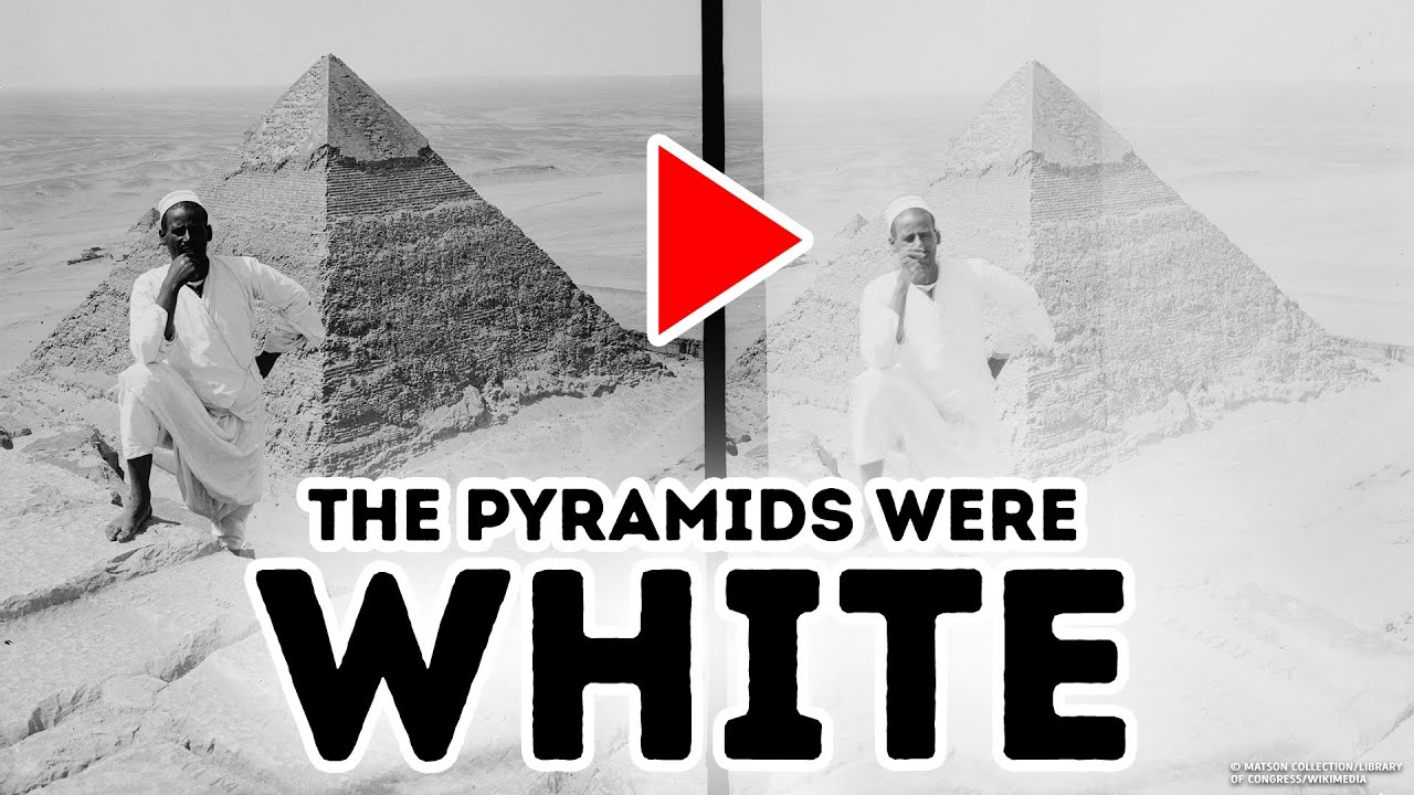 The Egyptian Pyramids Were Originally White But No One Knew