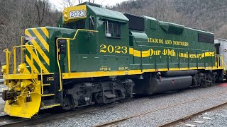 Reading & Northern “Opening Day” at Jim Thorpe, PA. 4/6/24