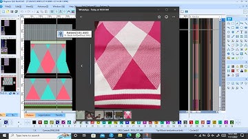 Jacquard machine how to make sweater, mappler, by hqpds,raynen qili knitcad.