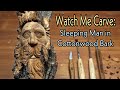 Beautiful Wood Carving: Cottonwood Bark Wood Spirit by Lucas Kost (with music by Lyle Brewer)