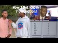 HOW I GOT 7 DISTINCTIONS IN MATRIC( Study Tips)