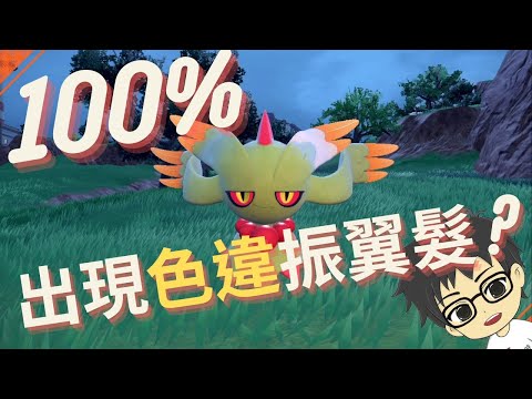 【寶可夢朱/紫 攻略】100%出現色違振翼髮? | 原因分析推測 |  廣東話【Kay時】