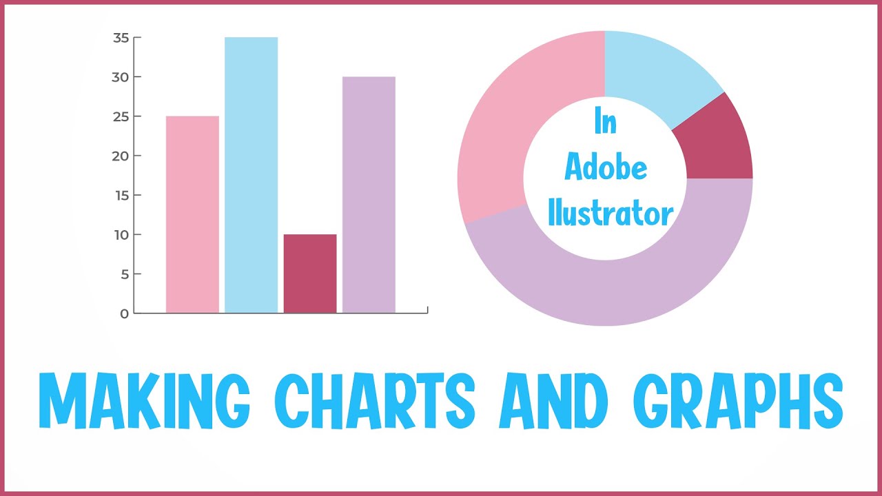 How To Make Charts & Graphs In Adobe Illustrator - @infographie