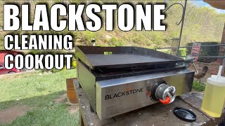 Blackstone Griddle Cleaning & Cookout