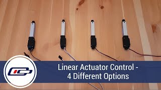 4 Linear Actuator Control Types Explained