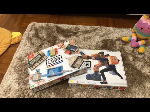 (Live) 任天堂進入STEM 市場? Nintendo LABO 開箱