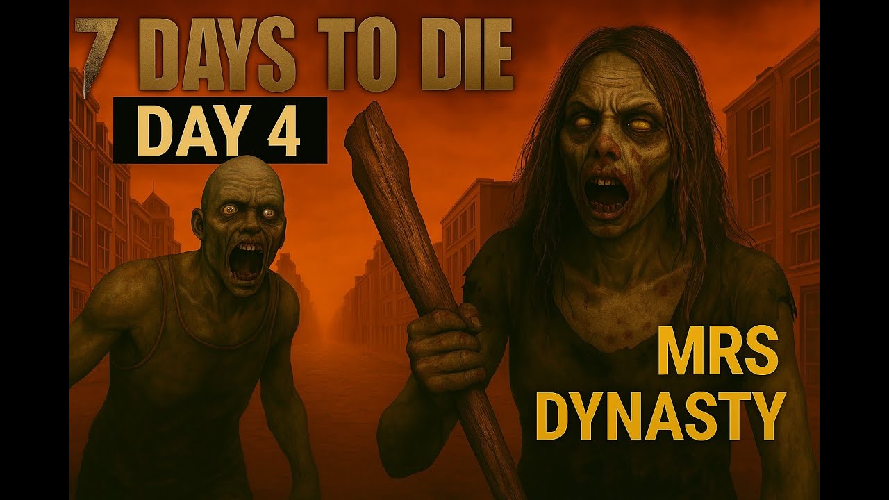 🧟 Day 4 Base Relocate With MrsDynasty 🧟 🎯 GOAL 3489 / 4000 SUBSCRIBERS 🧟‍♀️