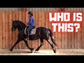 Who is this? Who am I riding, and how does it go. Friesian Horses.