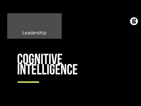 Video: Ce este un ingredient cognitiv al inteligenței?