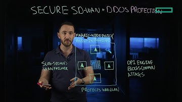 Secure SD-WAN and DDoS protection