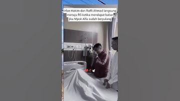 Raffi Ahmad dan Irfan Hakim sahabat terdekat Mpok Alpa