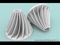 3D modelling impeller in AutoCAD