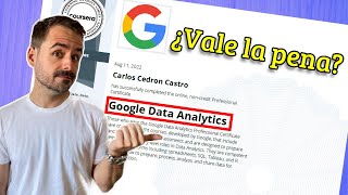 Certificado Profesional de Google Data Analytics | Mi honesta opinión