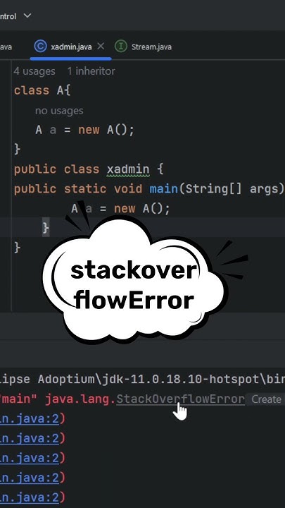 Java Tricky Interview Question #13 Understand StackoverflowErrror in ...
