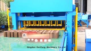 DF7 10 Automatic hydraulic interlocking clay brick making machine