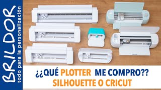 ¿QUÉ PLOTTER DE CORTE ME COMPRO? SILHOUETTE o CRICUT | COMPARATIVA