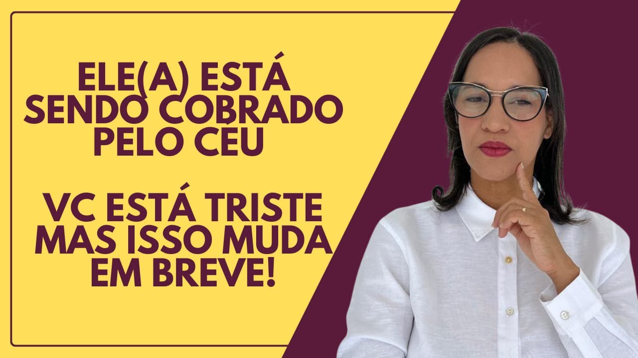 AO VIVO: Deus mandou te dizer que ele(a) está sendo cobrado pelo céu, isso muda em breve!