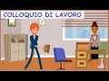 Job interview in Italian (Colloquio di lavoro)