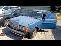 I won a 1983 Mercedes 240D from Copart for $1550! Will it Drive Home? 20 Year Old Tires!!