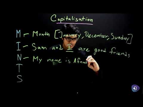 15. English 2nd Paper - Capitalization - Rules of Capitalization