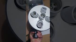 سوفت بوكس خماسي كت كامل مرفق مع لمباته وشنطة لحمل المعدات كاملة | softbox 5sockets with 10 lamps screenshot 3