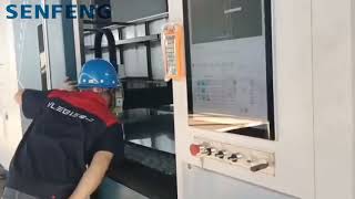 SENFENG 1502CH Coil Laser Blanking Line | Modular Construction Industry Application