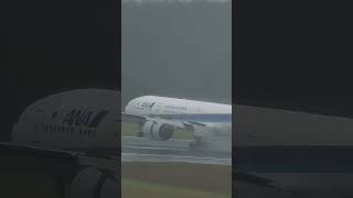 ✈️Airliners @Narita Marroad Hotel ANA B777 Landing #shorts #aviation