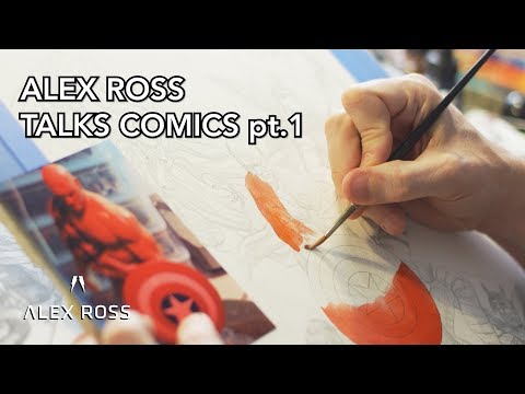 Alex Ross Talks Painting & Comics pt. 1