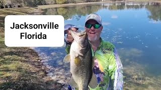 Bass Fishing College Campus. Jacksonville Fishing Spots. #fishing #bass #unf #foryou
