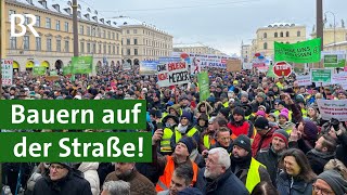 Bauern Proteste: Warum Bauern auf die Straße gehen | Agrardiesel | Unser Land | BR