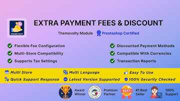 Extra Payment Gateway Fee & Discount - Themevolty Module