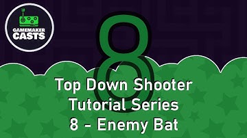 Top down shooter Series in GameMaker Studio 2 - Part 8 - Enemy Bat
