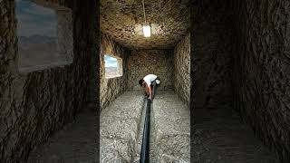 Transforming a Cliff Cave Into a Warm Bedroom #survival #bunker #woodenhouse #softhouse