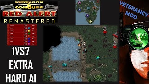/Command & Conquer Red Alert Remastered/ (Skirmish) 1VS7 EXTRA HARD AI I Africa I