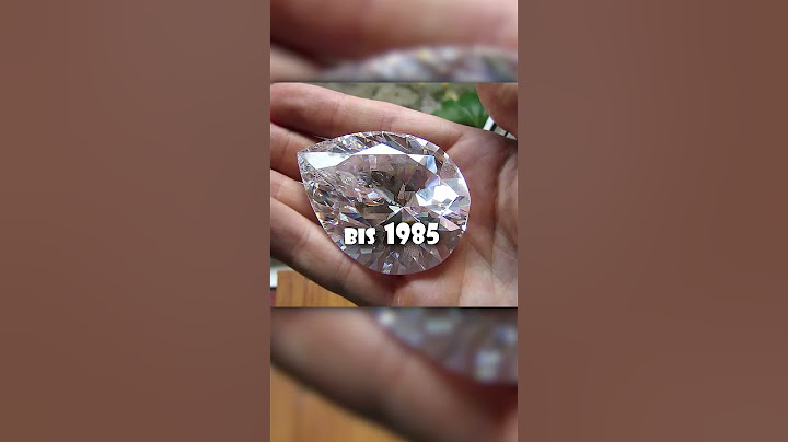 Der Größte Diamant der Welt