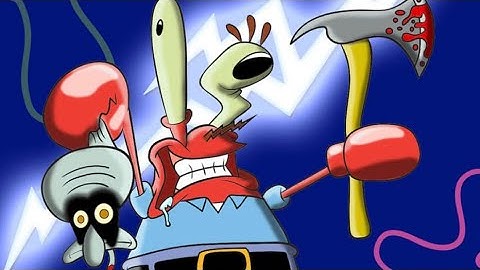 MR KRABS CATCHES SQUIDWARD IN BED WITH HIS DAUGHTER AGAIN! 