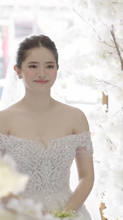 Beautiful in White | Wedding Entrance #wedding #trending
