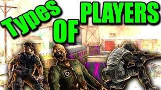 5 TYPES OF MULTIPLAYER PLAYERS: CALL OF DUTY MODERN WARFARE