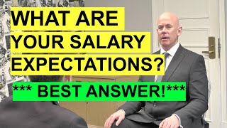 "What Are Your Salary Expectations?" INTERVIEW QUESTION & Best Example ANSWER! screenshot 5